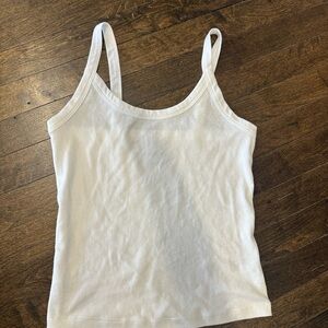 Wild Fable White Women's Tank Top Small